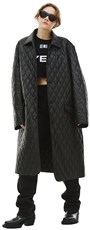VTMNTS Quilted leather coat 223635